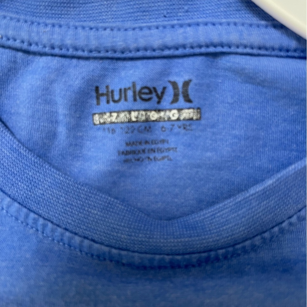 Hurley Azure Boys Tee with Logo size 6-7 YRS - Picture 3 of 3